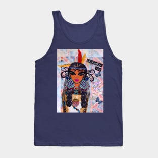 (French Version) Celebrate You - First Nations (White) Tank Top